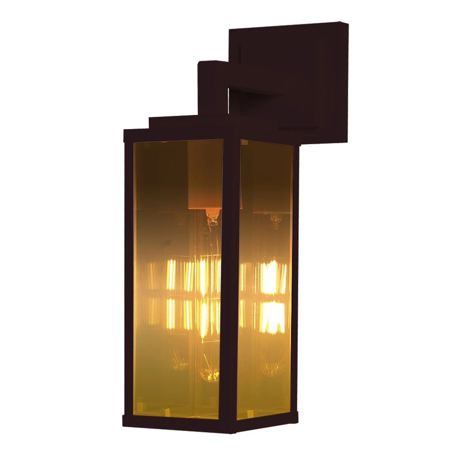 Arandela Vintage Aero 25cm 925400-12 Blumenau Marrom Gold