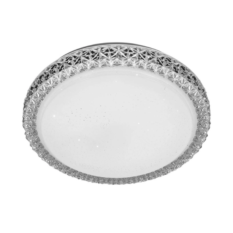 Plafon De Led Sobrepor Redondo Shine Liso 18w Blumenau