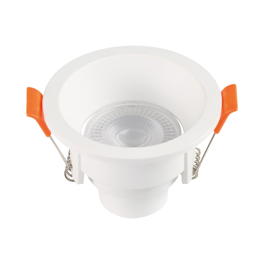 Spot Recuado Emb. Red. 74mm ABS+PC 3W Bi-Volt LED 3.000K - Branco