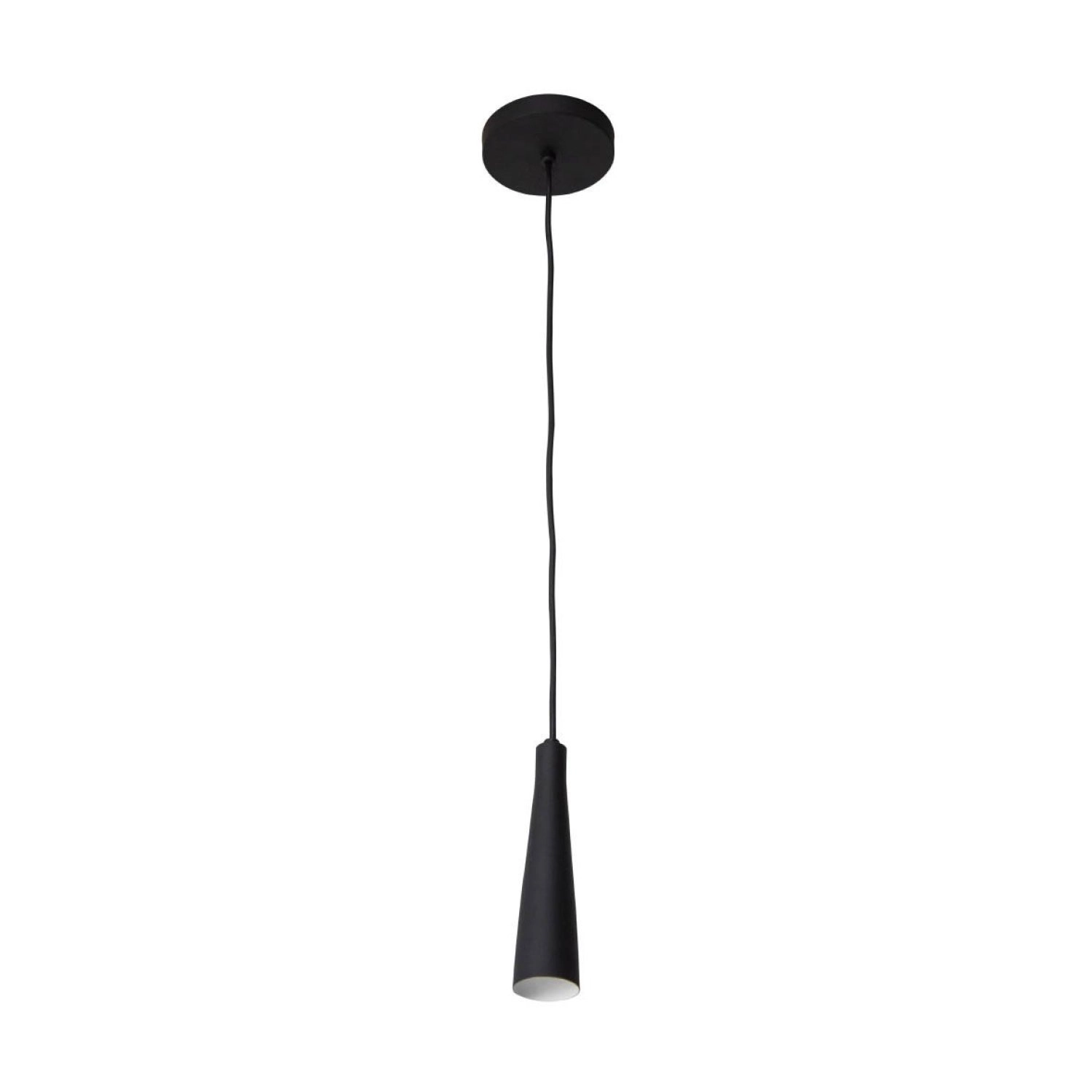 Pendente Bivolt 200mm Tube Blumenau Preto