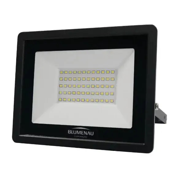 Refletor Led Tech Bivolt 50w 6.500k Preto