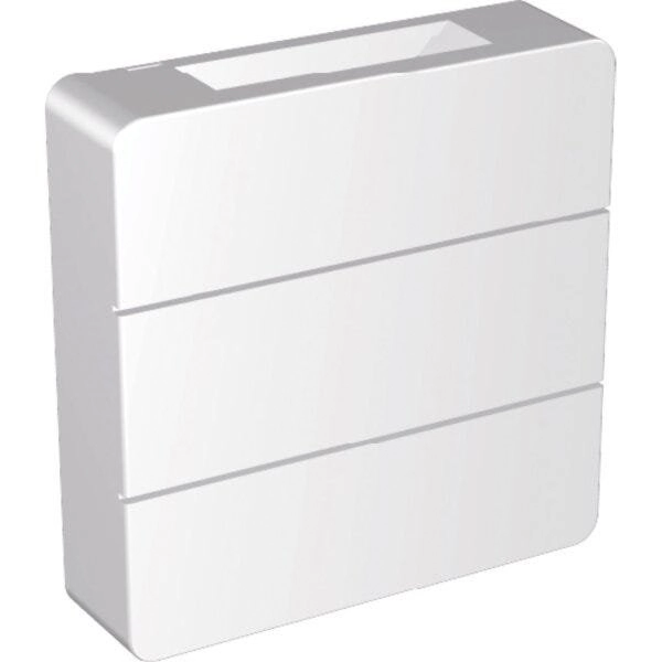 Arandela Clean Led Aletada 6w Bivolt 3000k 23633004 Blumenau Branco