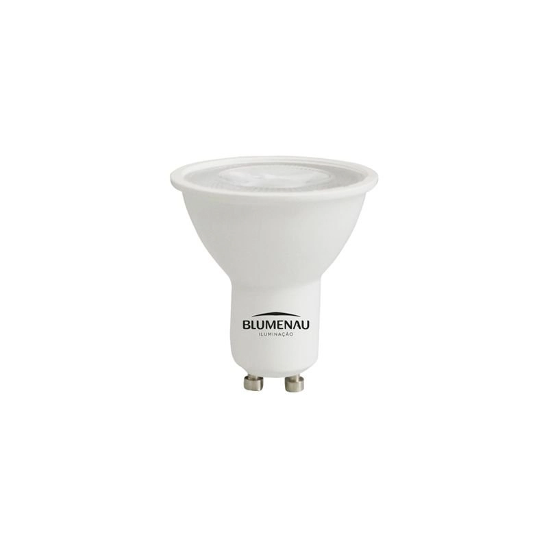 Lâmpada Led Blumenau Mr16 Dicróica 3,5w Gu10 Bivolt 2700k Luz Amarela