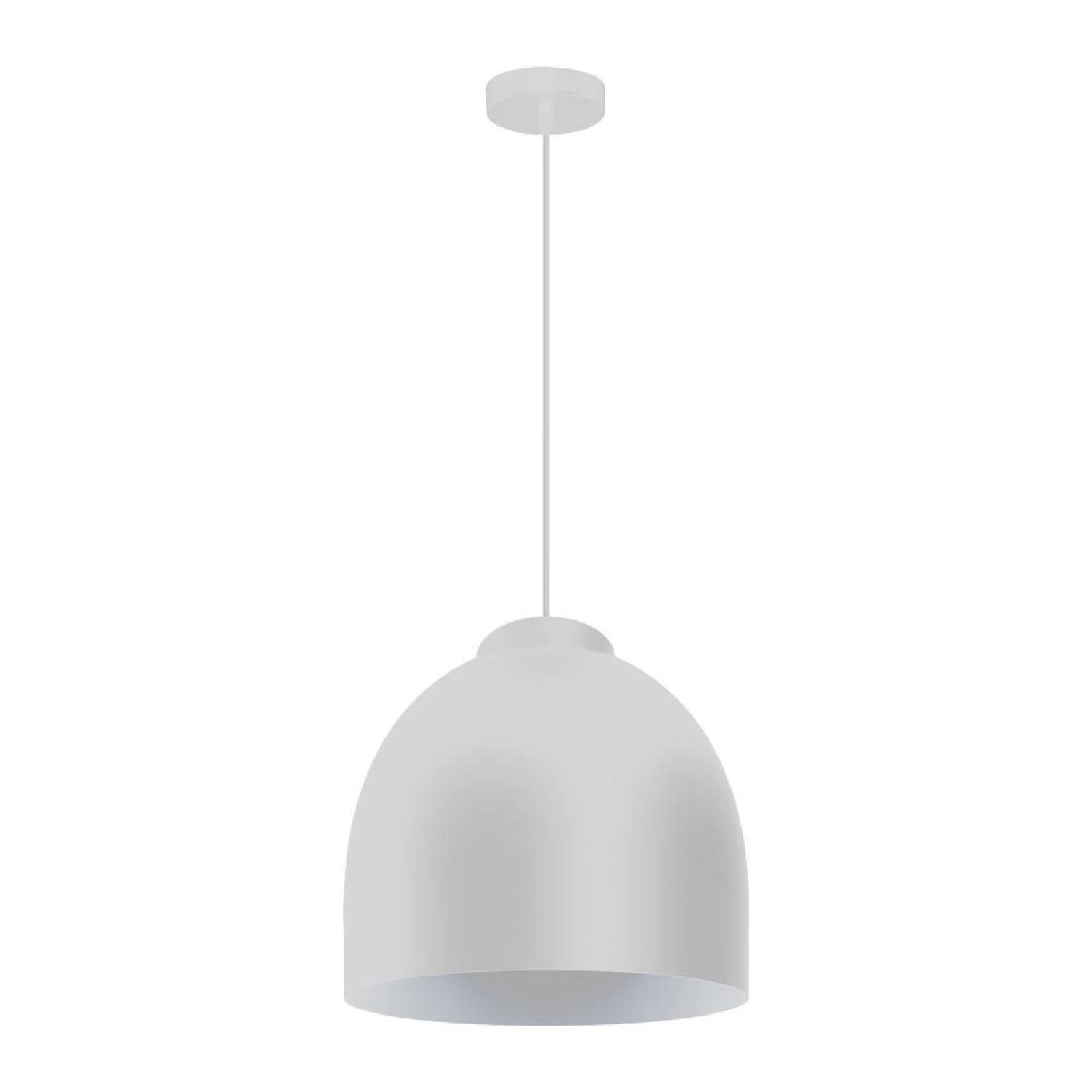 Pendente Meia Lua 813500-11 Blumenau Branco Fosco