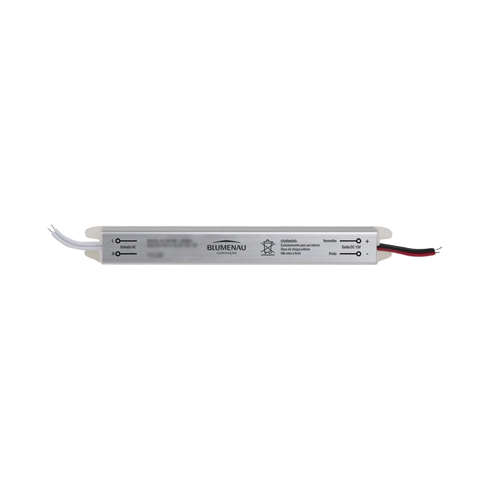 Fonte Slim Para Fita Led Blumenau 12v 2a / 24w Bivolt