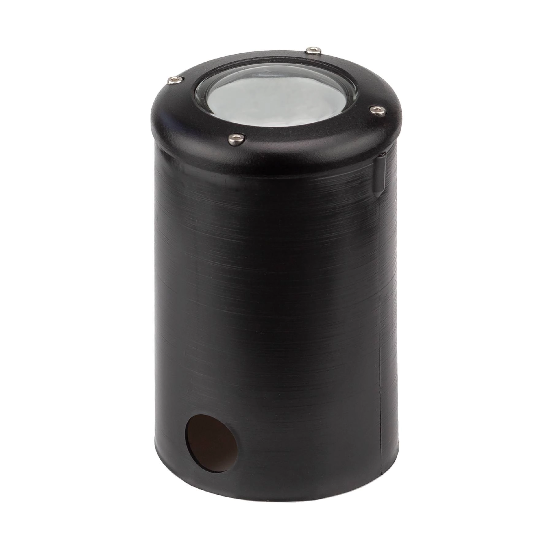 Embutido Solo Dresden Alumínio E27 Preto Fosco IP65 Blumenau Iluminação