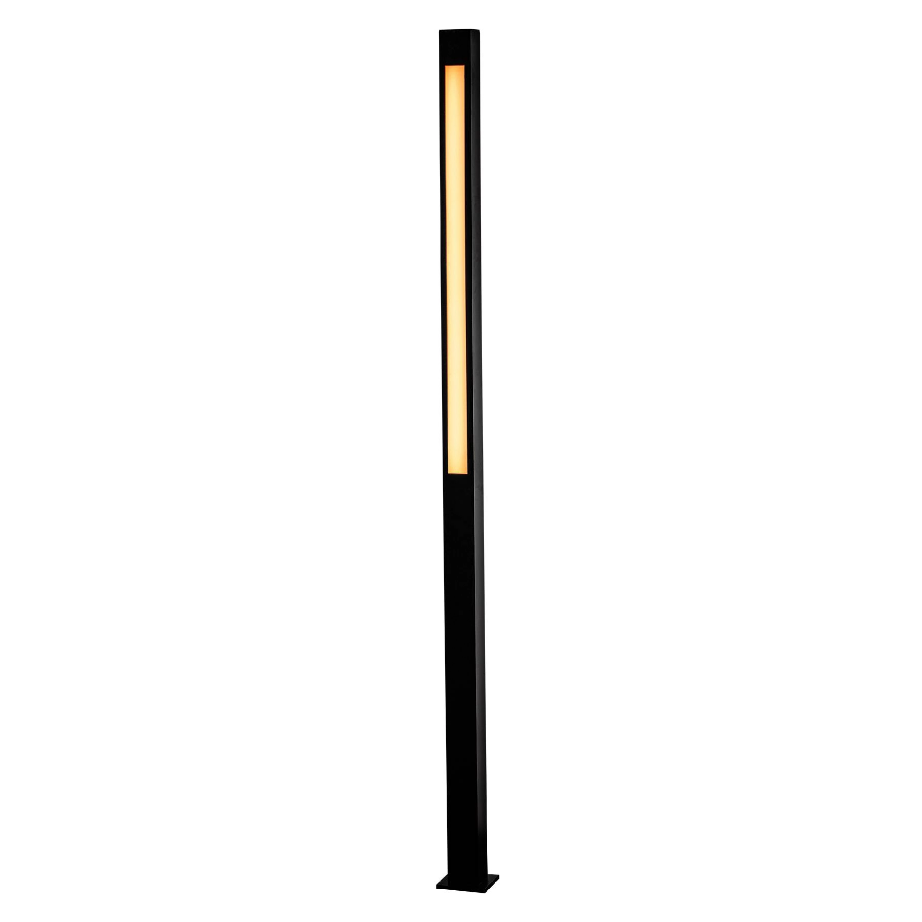 Poste Garten Alumínio G13 Preto Fosco IP54 Blumenau Iluminação