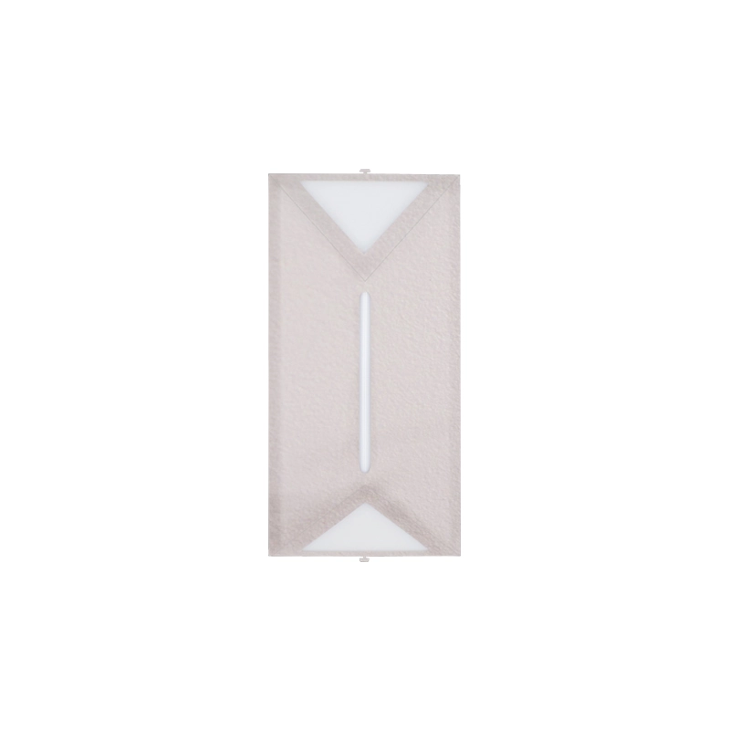 Arandela Germany Planos E27 Bivolt Branco Fosco