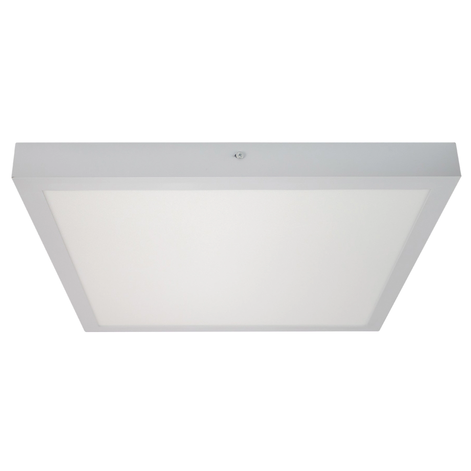 Painel de Led Sobrepor Quadrado Luz Neutra 32W Blumenau Iluminação 40x40cm Branco Bivolt