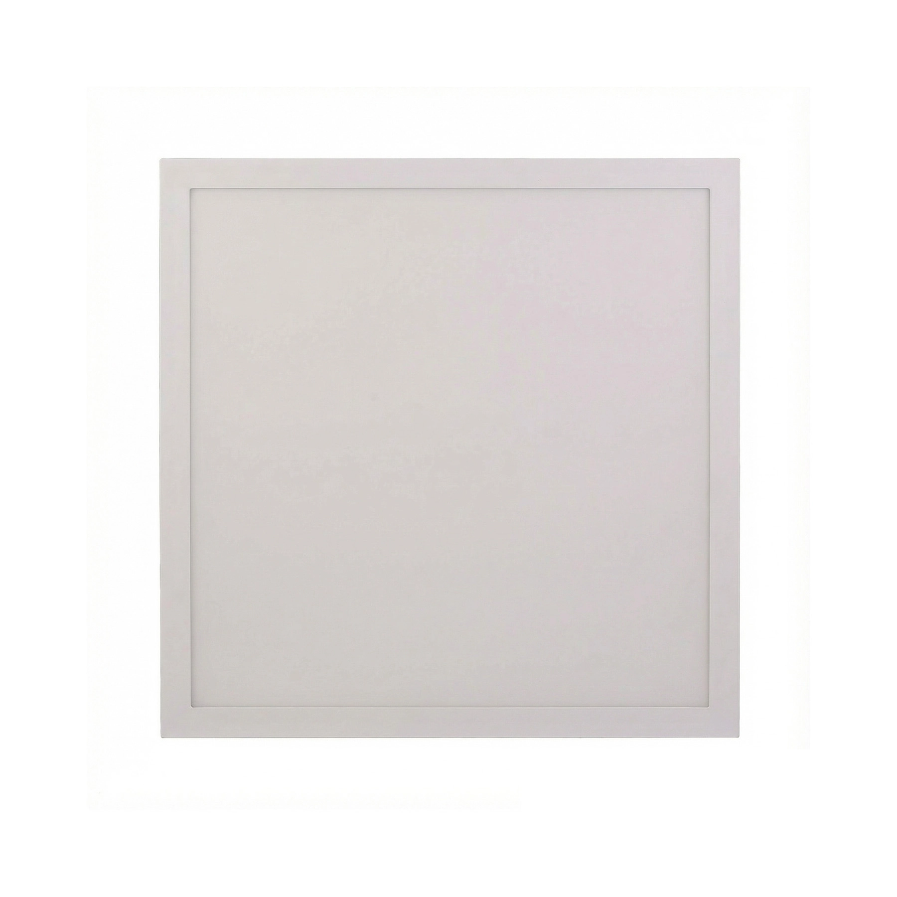 Painel de Led Sobrepor Quadrado Luz Branca 32W Blumenau Iluminação 40x40cm Branco Bivolt