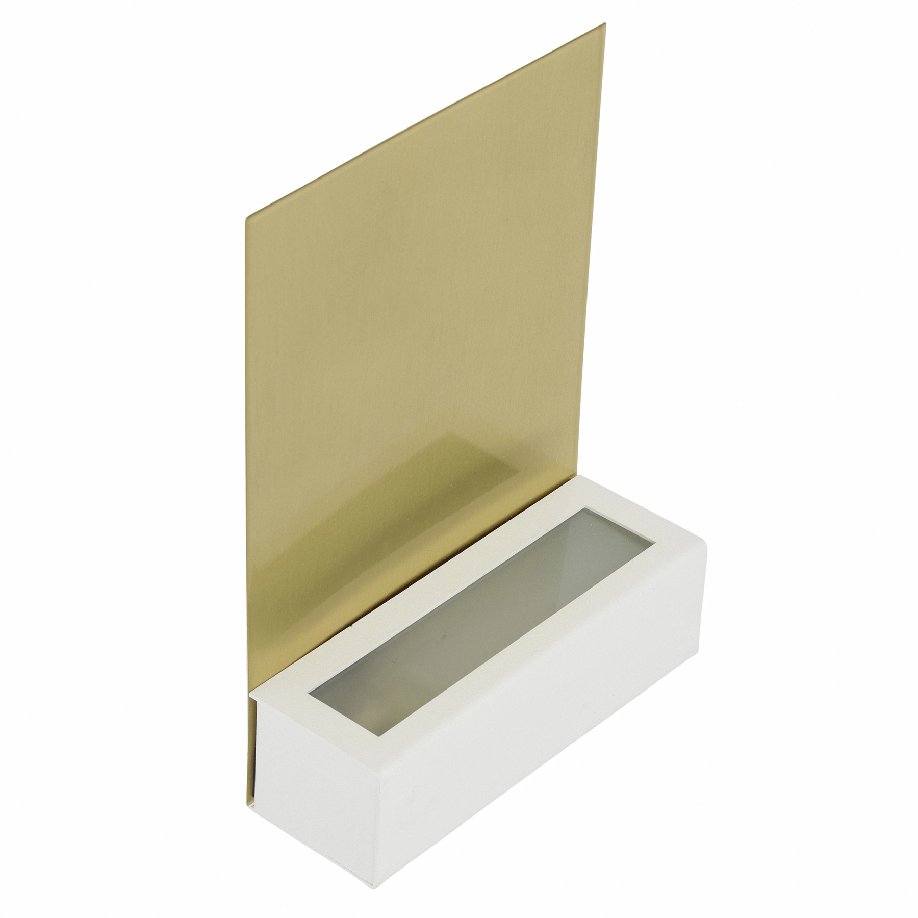 Arandela Externa Bivolt Branca IP65 Blumenau Iluminação