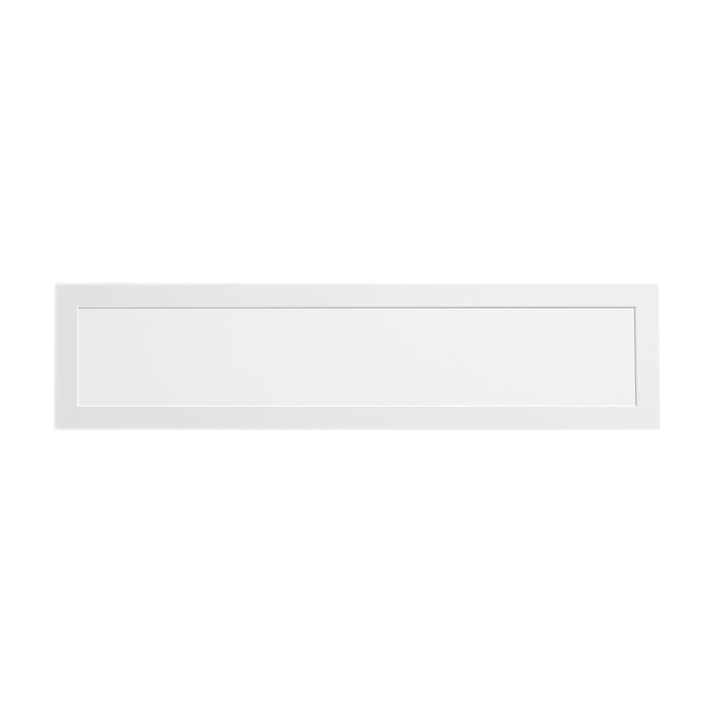 Painel De Led Blumenau Backlight Retangular De Sobrepor 20w Bivolt 3000k Luz Amarela