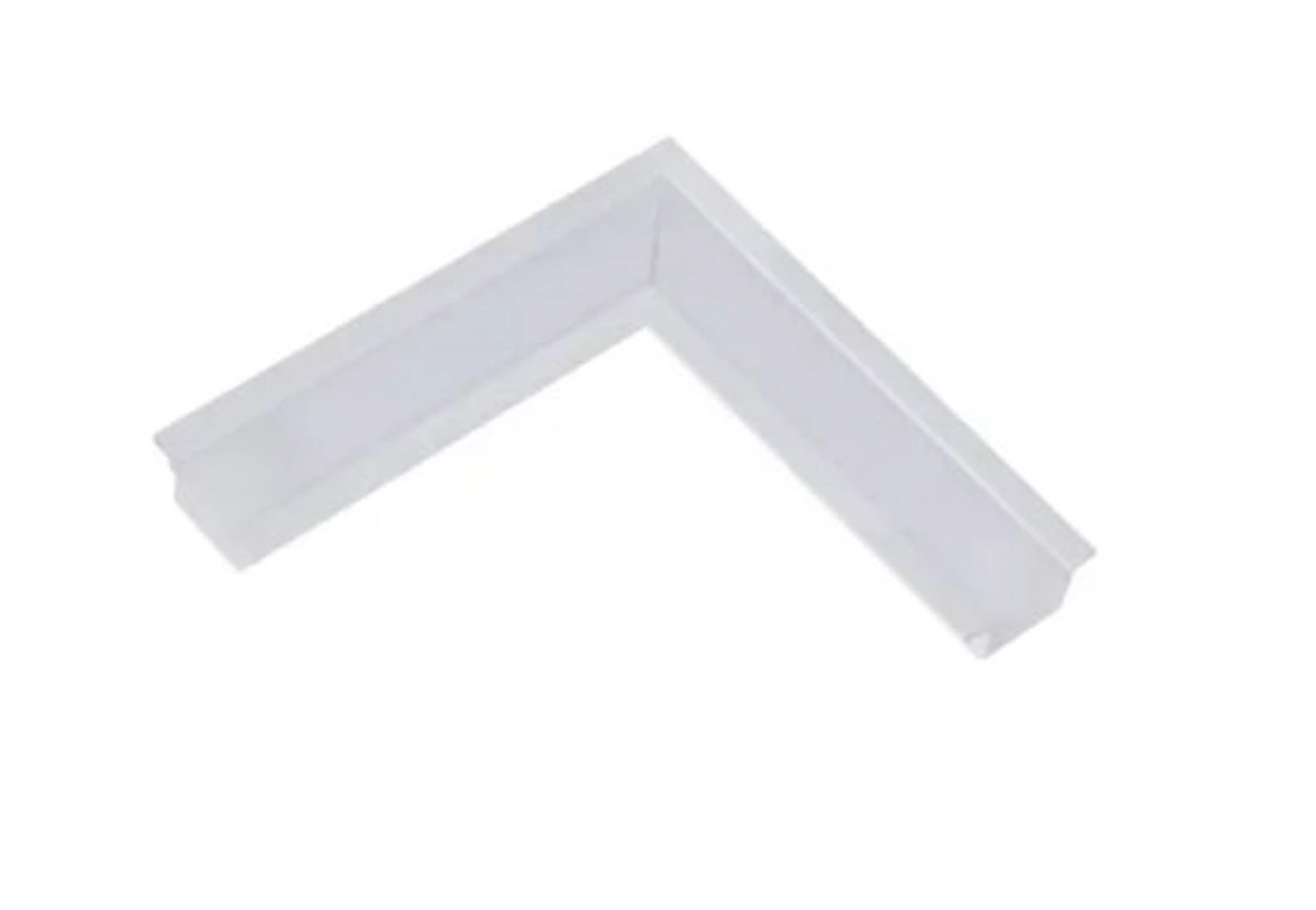 Conexão Teto-teto Embutir 3,6x2,7cm/sobrepor 2,3x2,3cm Bco