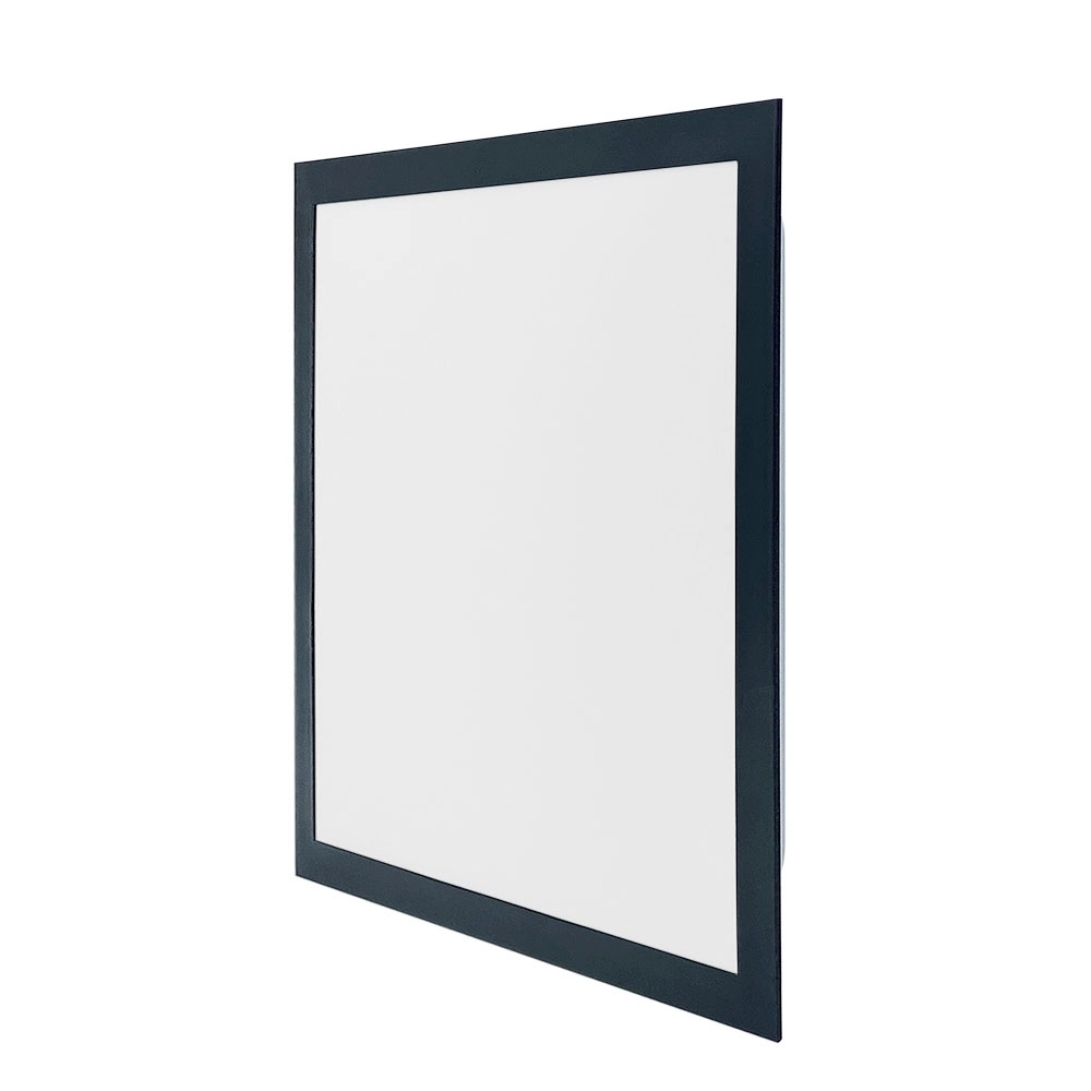 Plafon Led Quadrado Embutir 32w Preto Branco Frio 6500k