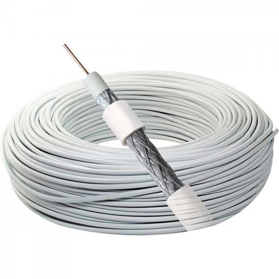 Cabo Coaxial Rg59 47% Rol Br Megatron - Rl / 100