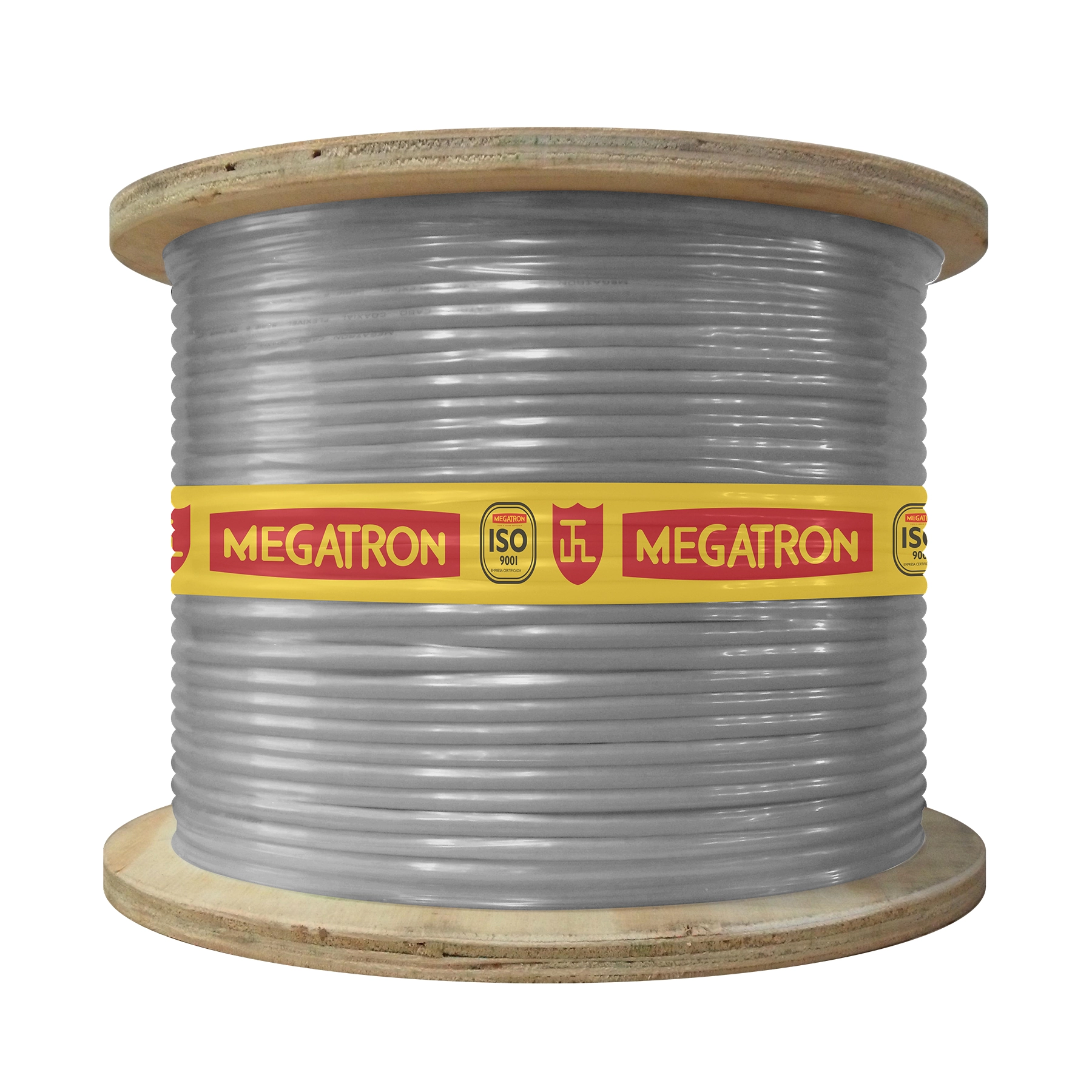 Cabo para Telefone CCI Cinza Megatron