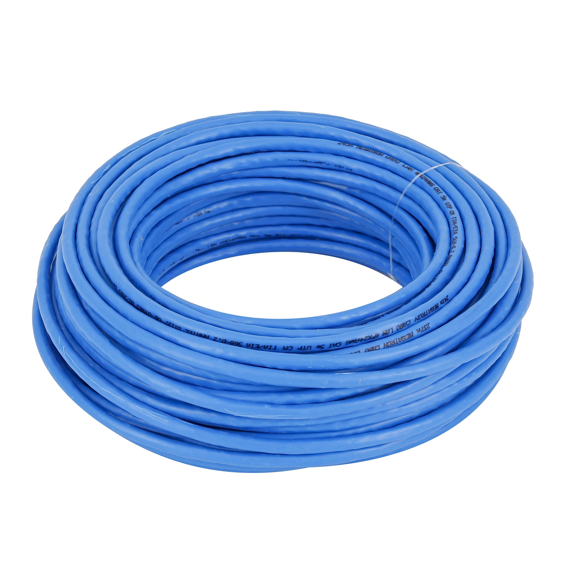 Cabo Rede Lan Cat5E 25 Metros Azul Megatron