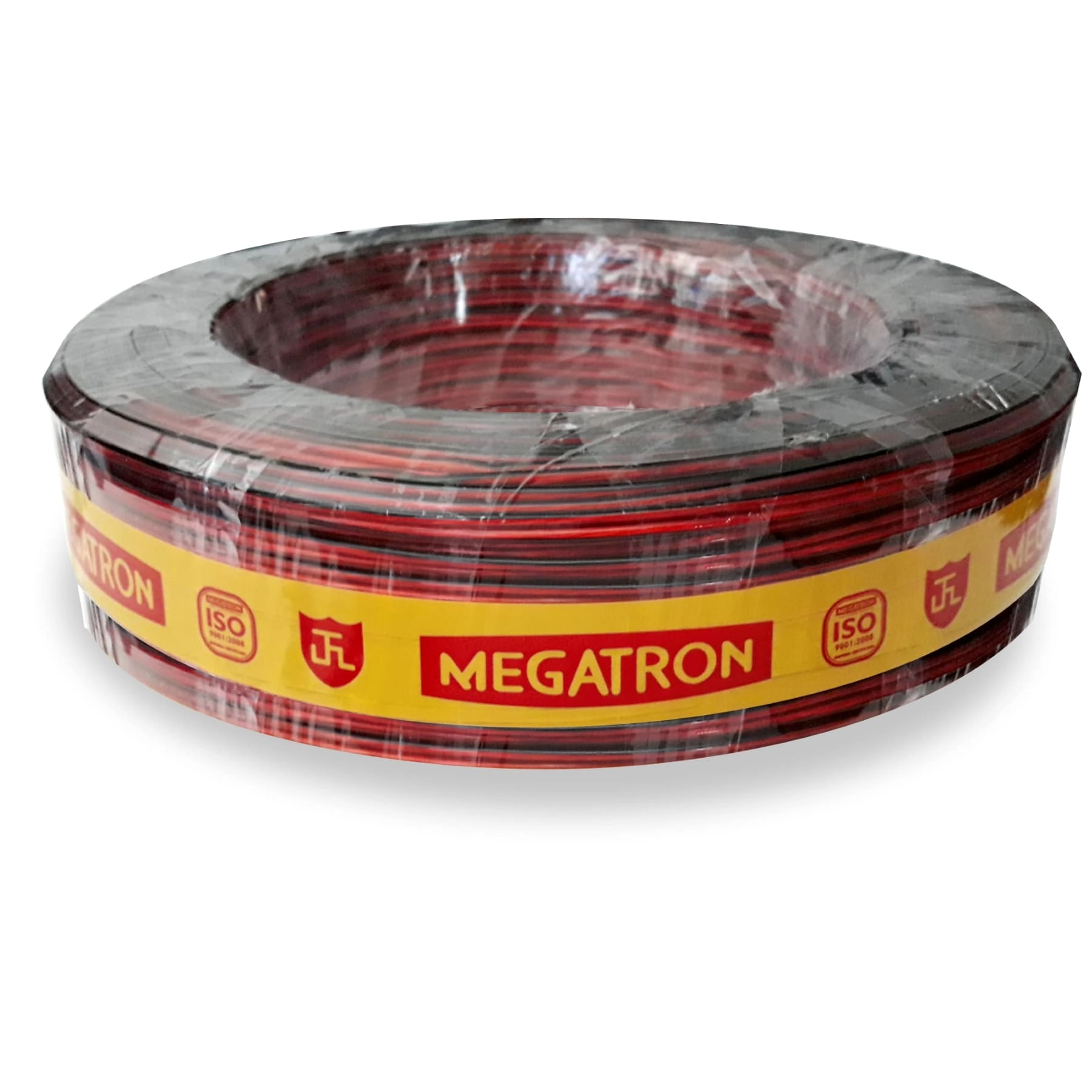 Cabo de Som Bicolor 2x1,5mm 25m Preto e Vermelho Megatron