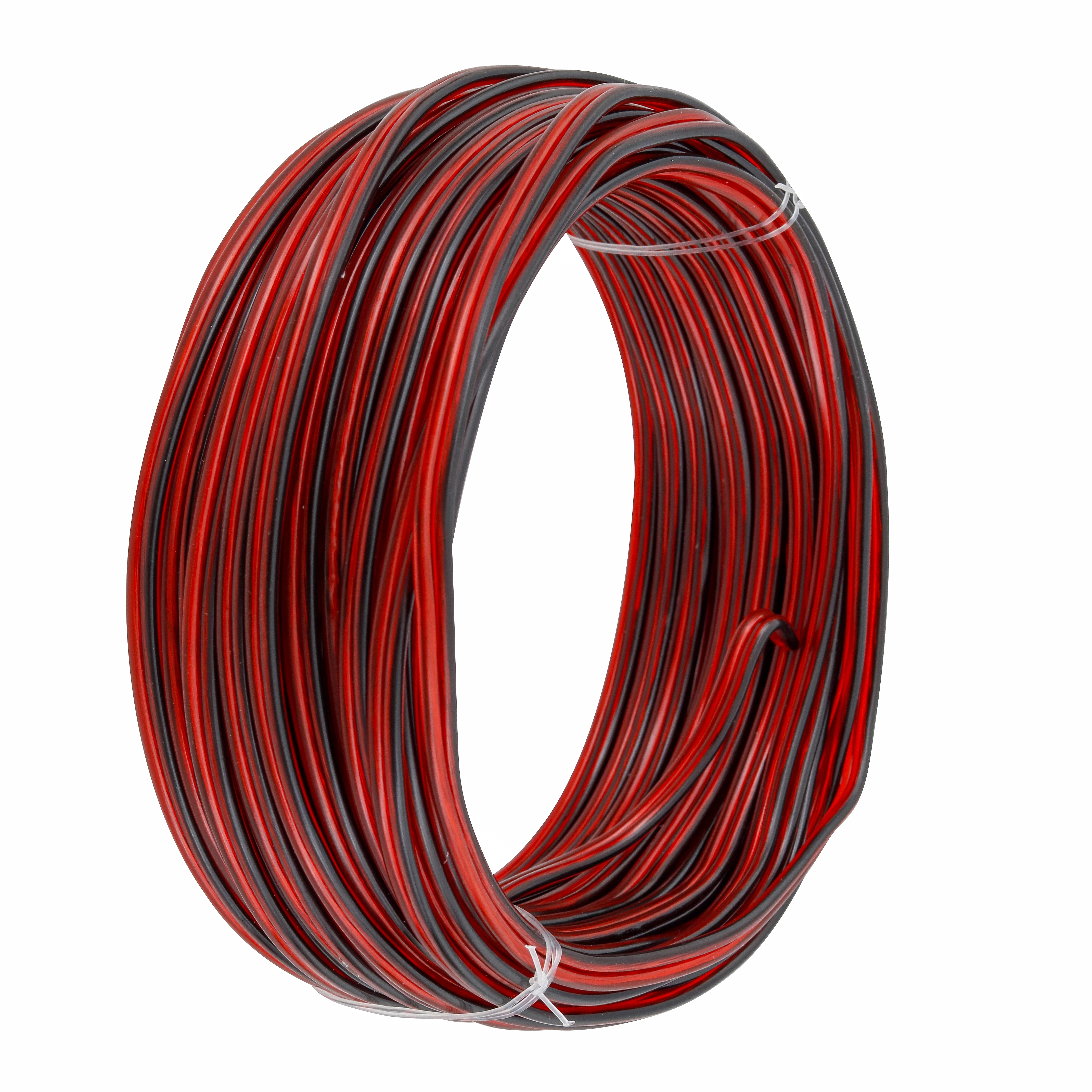 Fio Bicolor para Som 0,612mm (14) 15m Preto e Vermelho Megatron