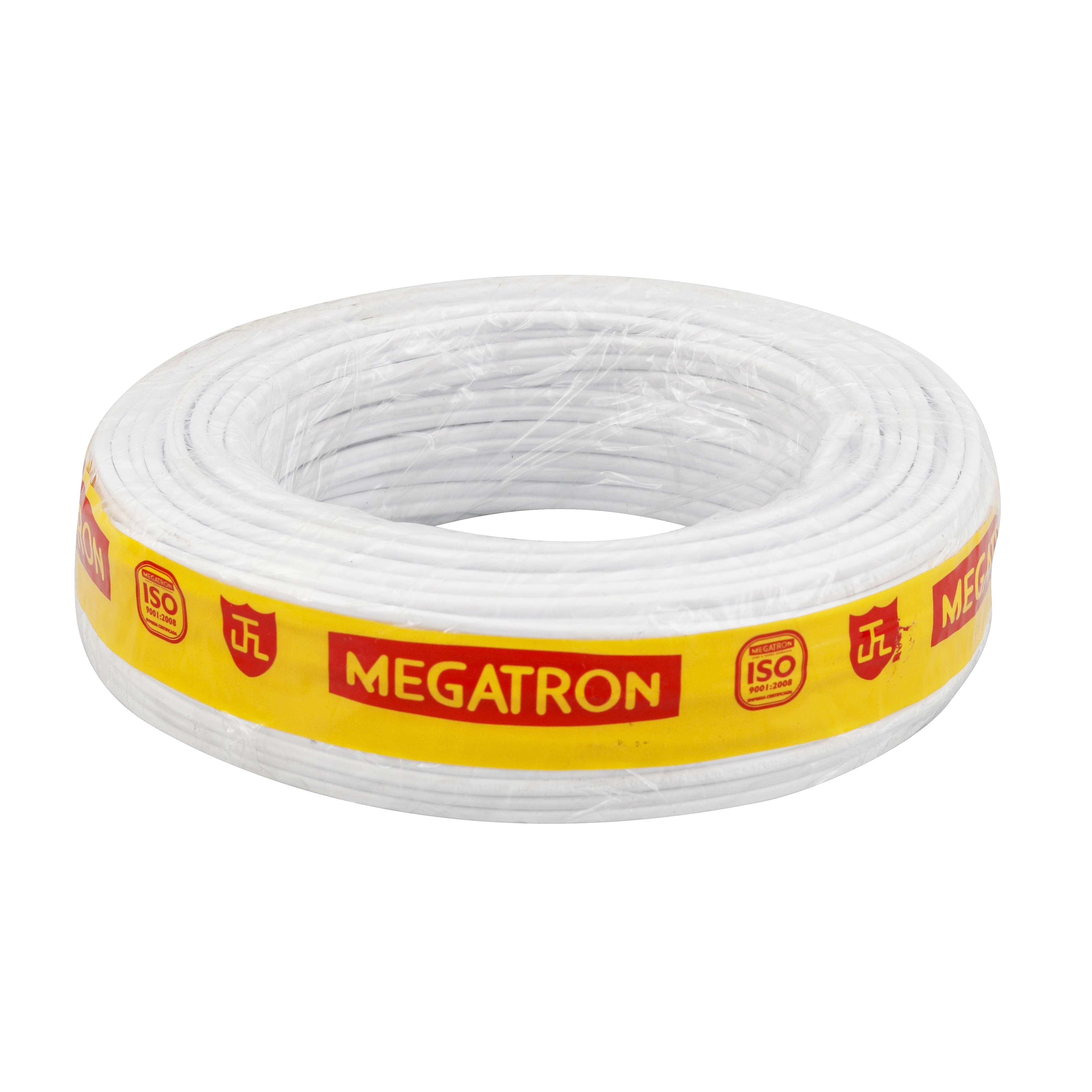 Cabo Paralelo 2x1,5mm 25m Branco Megatron