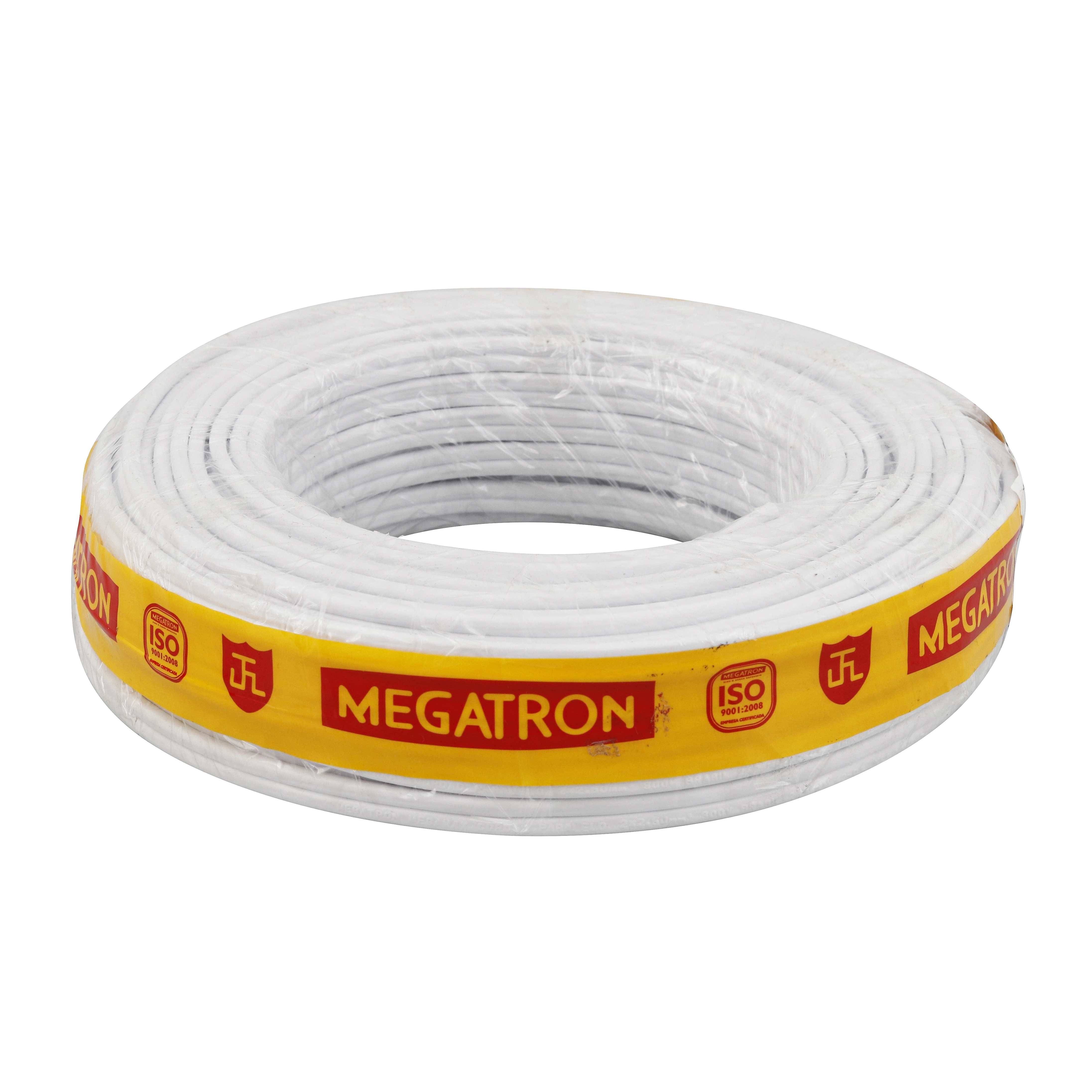 Cabo Paralelo 2x2,5mm 25m Branco Megatron