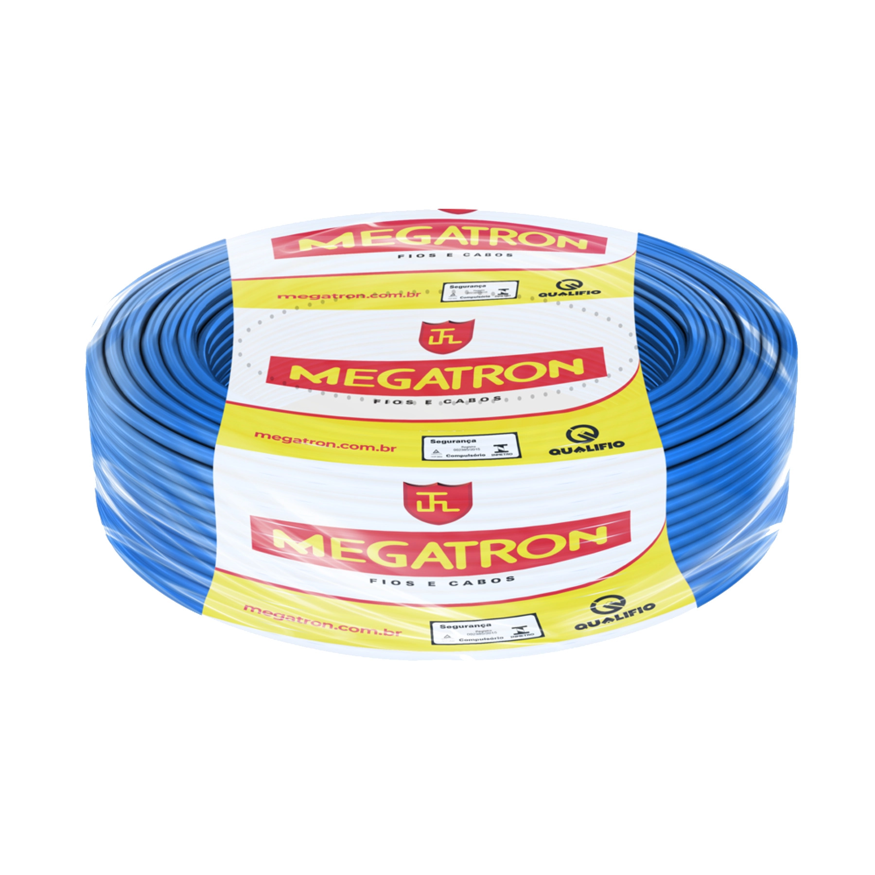 Cabo Flexível 6mm 50m Azul 750V Megatron