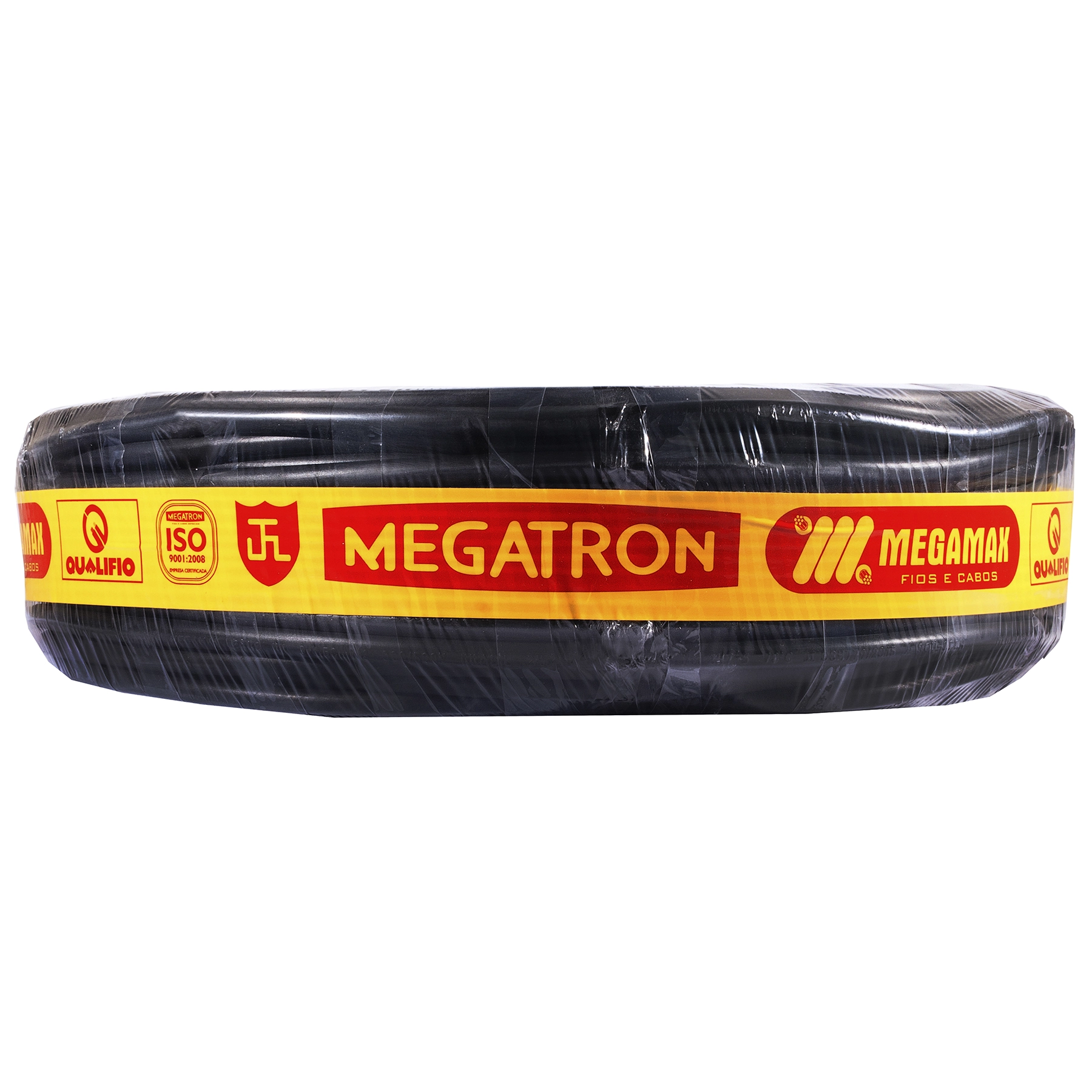 Cabo Flexível PP 2x1,5mm 100m Preto 750V Megatron