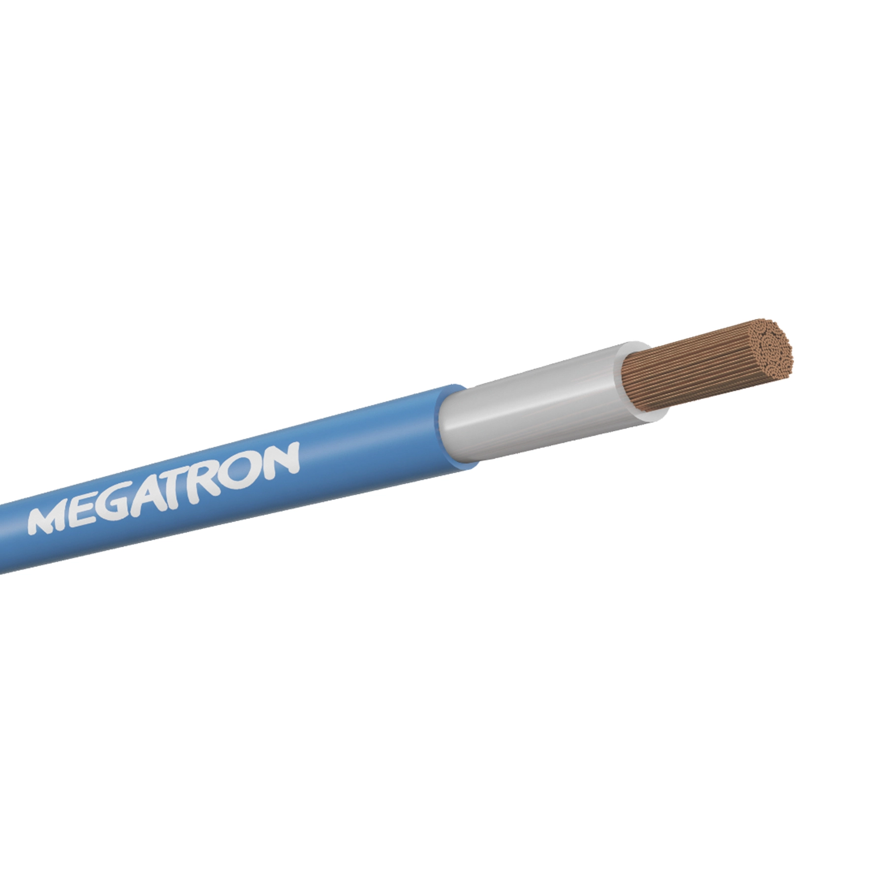 Cabo Flexível 16mm Azul 1KV Megatron