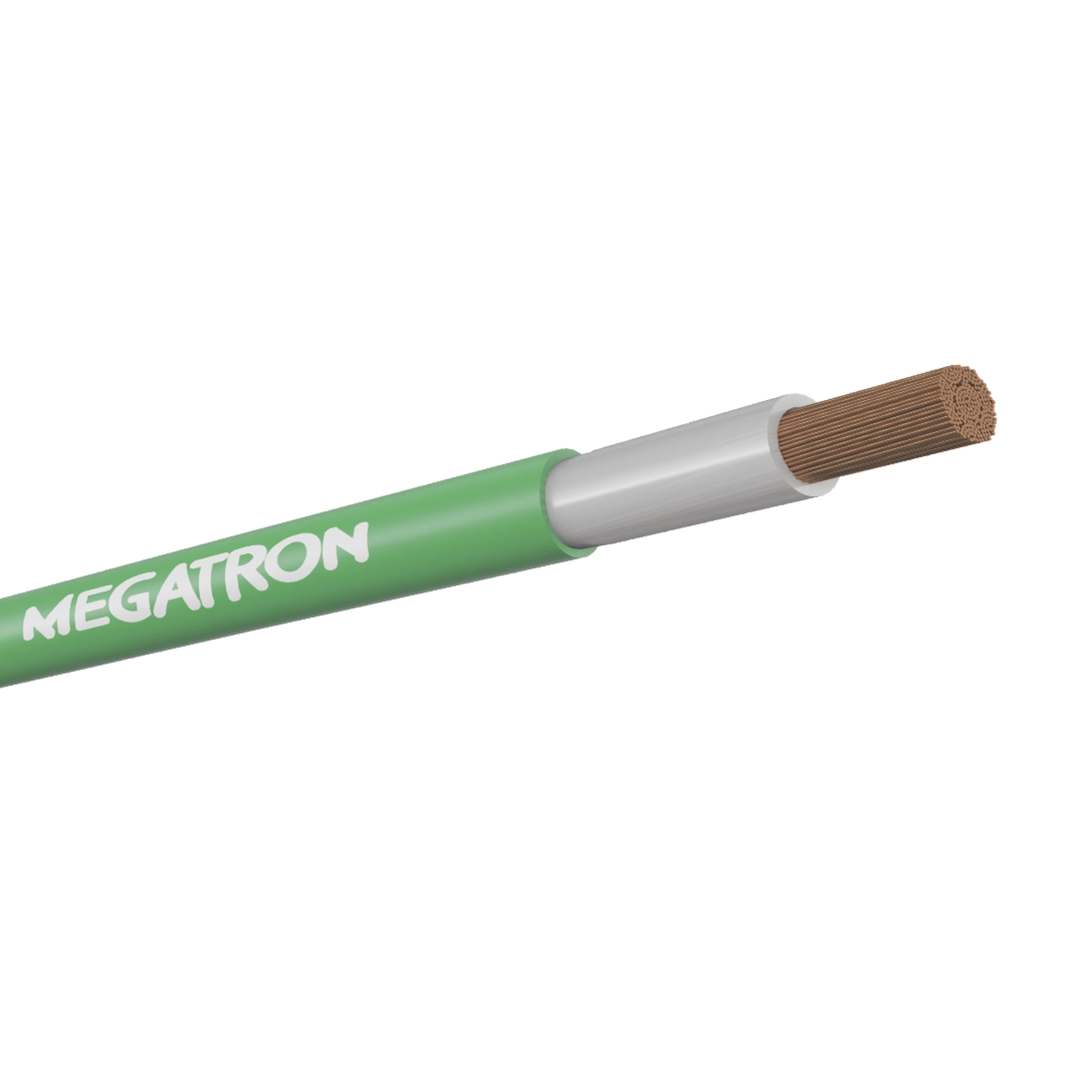Cabo Flexível 16mm Verde 1KV Megatron