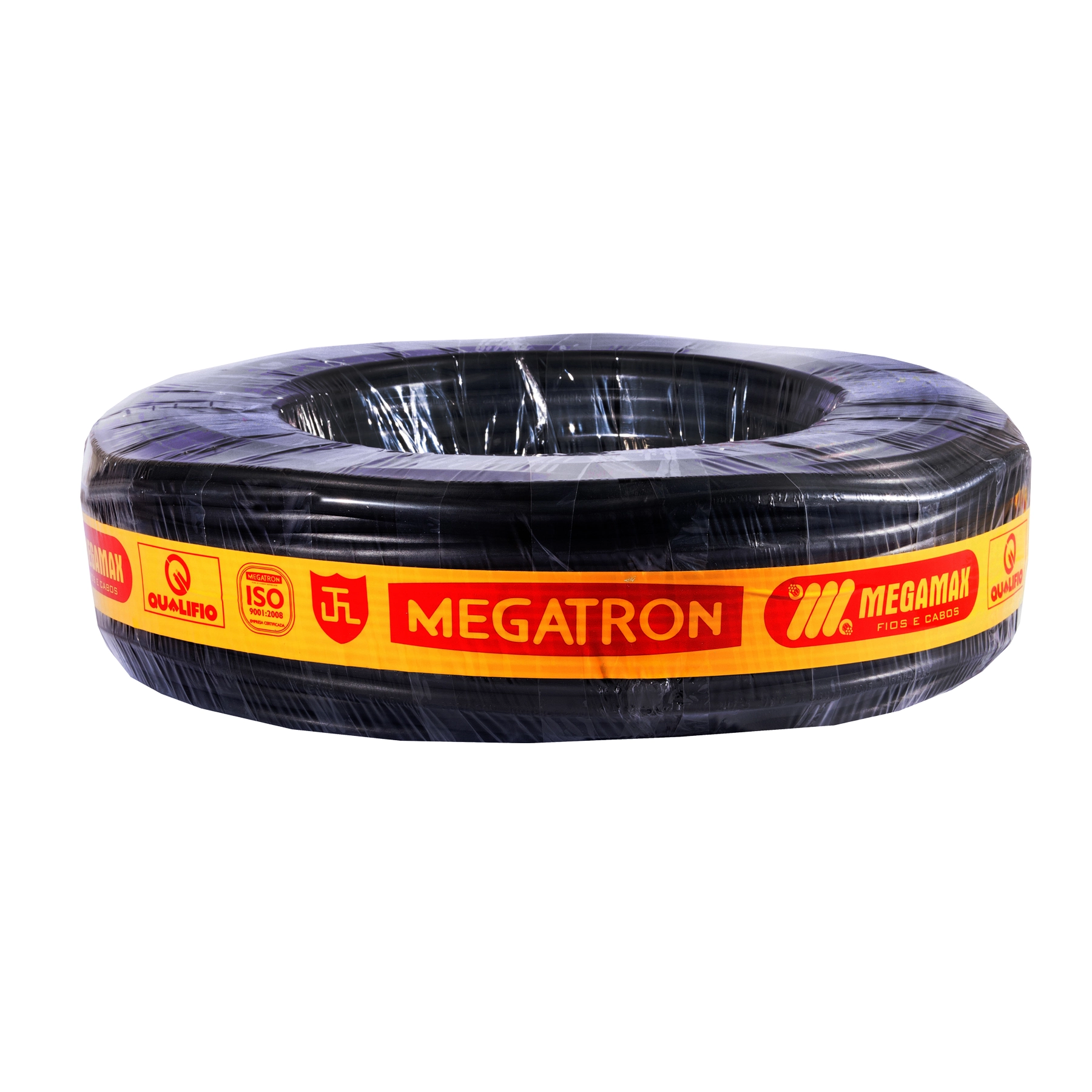 Cabo Flexível PP 4x1,5mm 25m Preto 500V Megatron