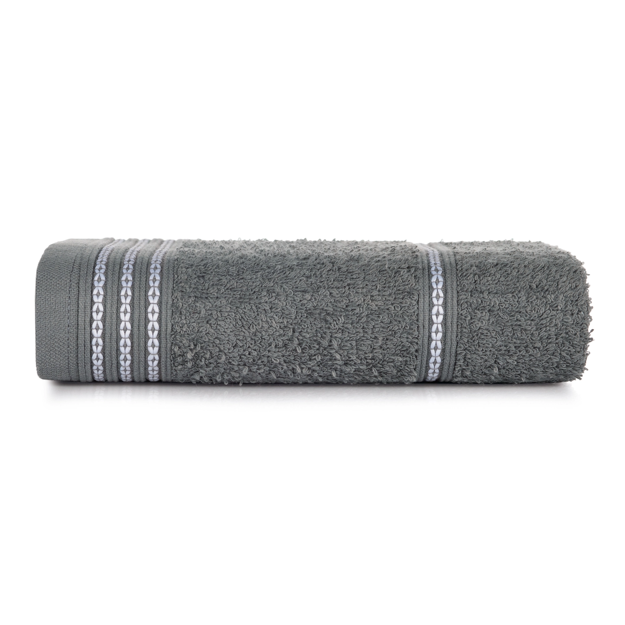 Toalha Banho Striscia Cinza Steel 70cm X 1,40m