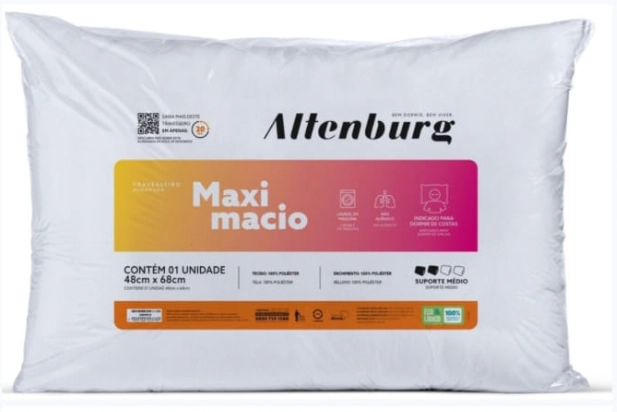 Travesseiro Maxi Macio 48x68cm 1575910400771 Altenburg