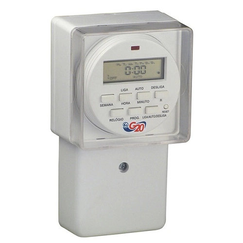 Temporizador Digital Barramento Autovolt -g20