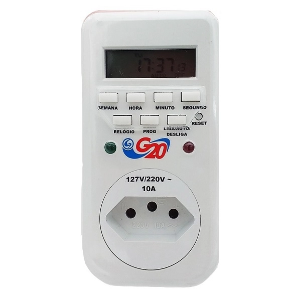 Temporizador Digital Autovolt 20 Programações-g20