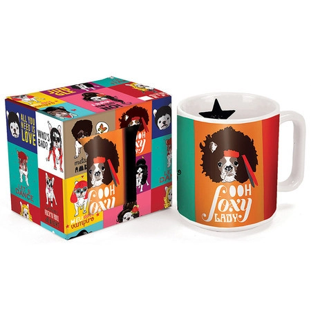 Caneca Reta Decorada Carpe Diem Monsters Of Dog