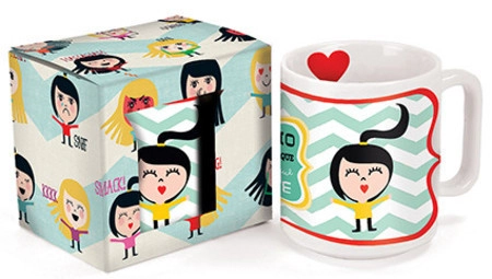 Caneca Reta Decorada Carpe Diem Humores