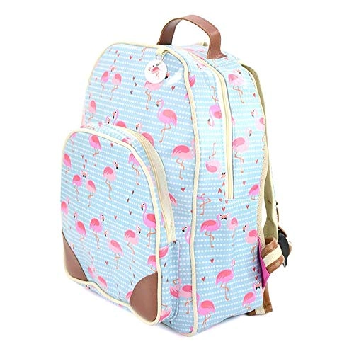 Mochila Couro Mood Flamingo