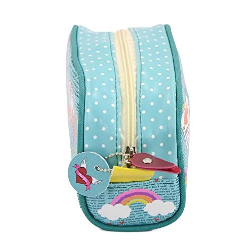 Necessaire Viagem Pequena Mood Unicornio Azul