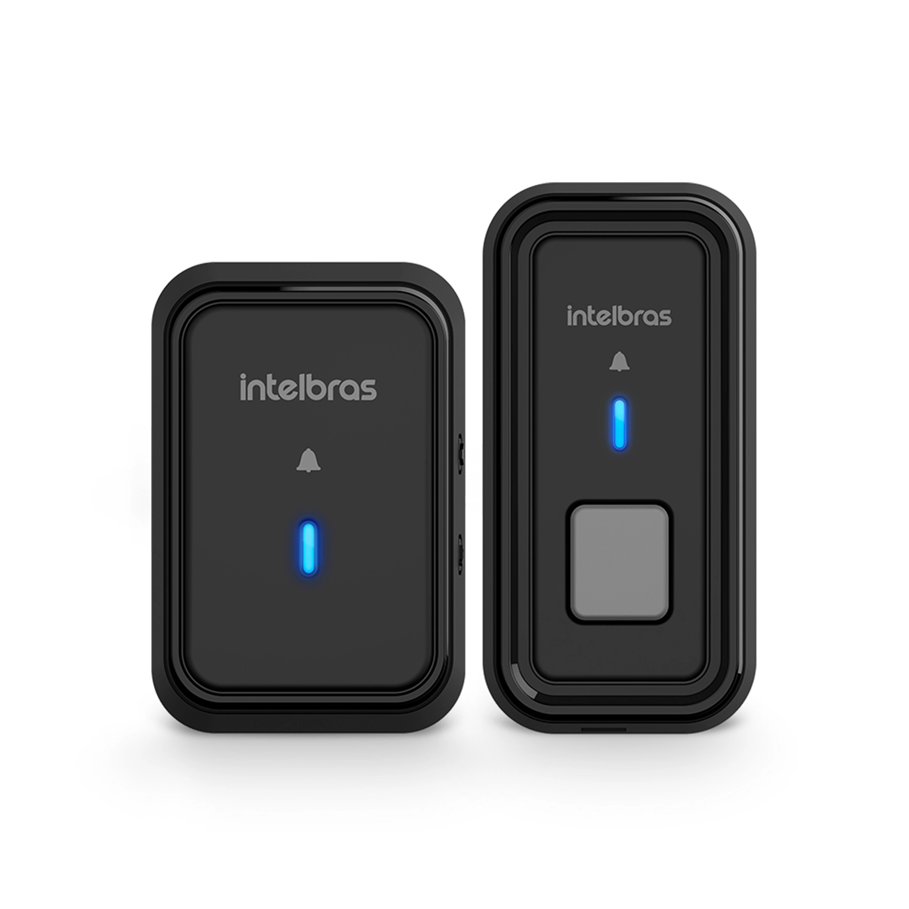 Campainha Sem Fio Com Bateria Intelbras Cib 101 Preto
