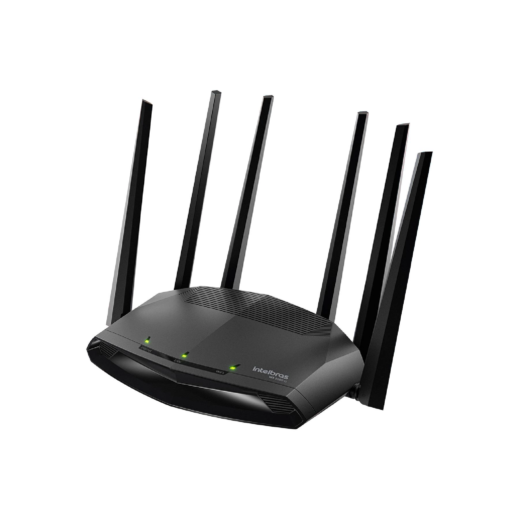 Roteador Intelbras W5-2100G 1733Mbps Preto
