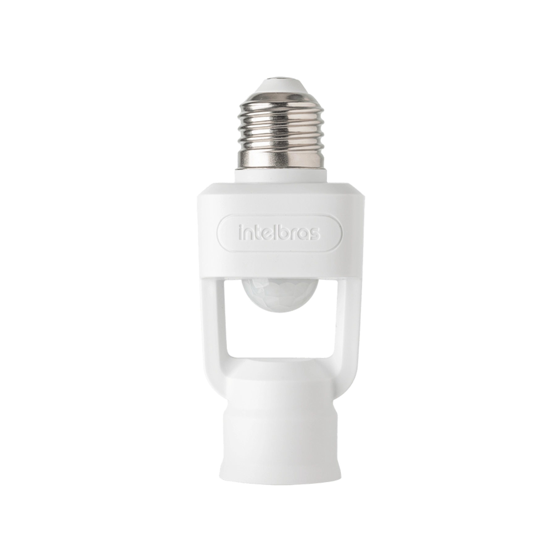 Sensor de Presença para Iluminação Soquete E27 Bivolt Branco ESPi 360 S Intelbras