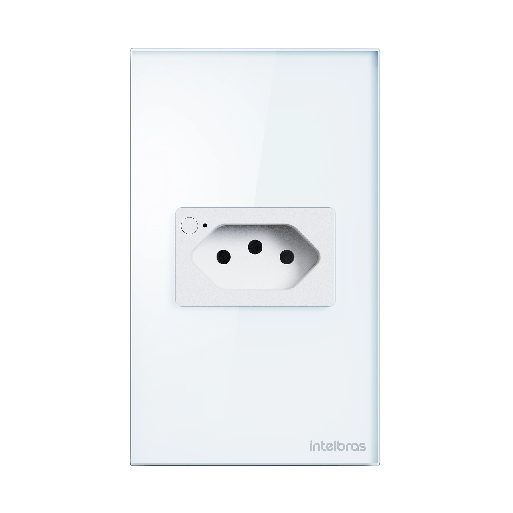 Tomada Inteligente Wi-Fi 10A Branca Intelbras ETS 1001