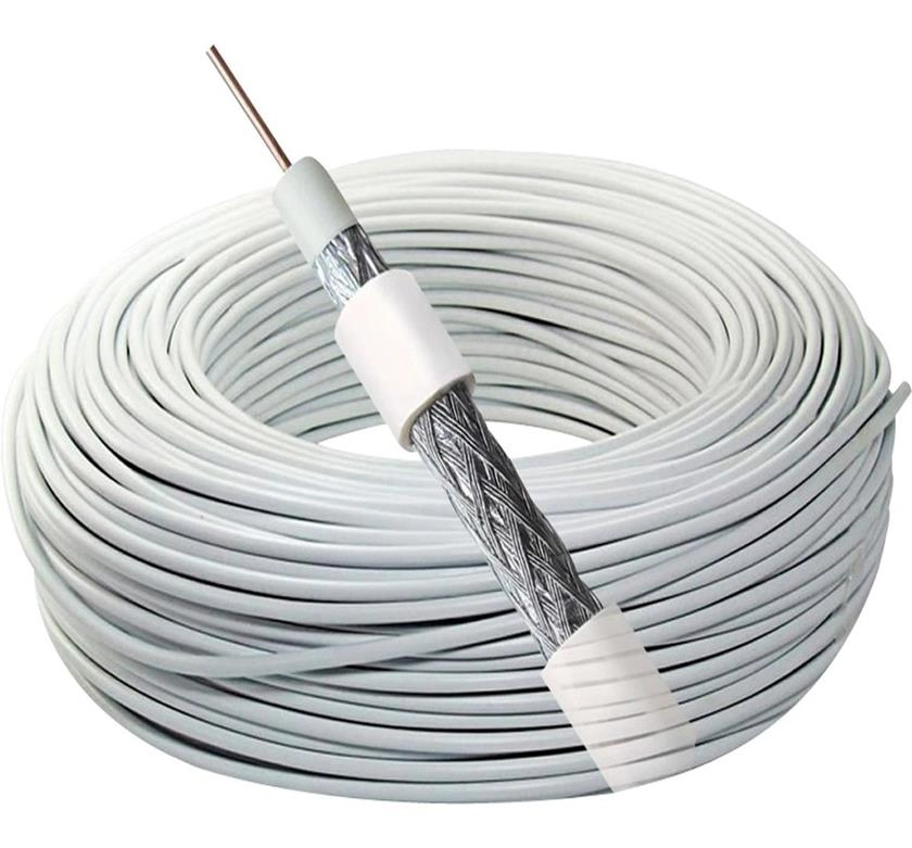 Cabo Coaxial Rg59 Malha 40% - 40 Metros