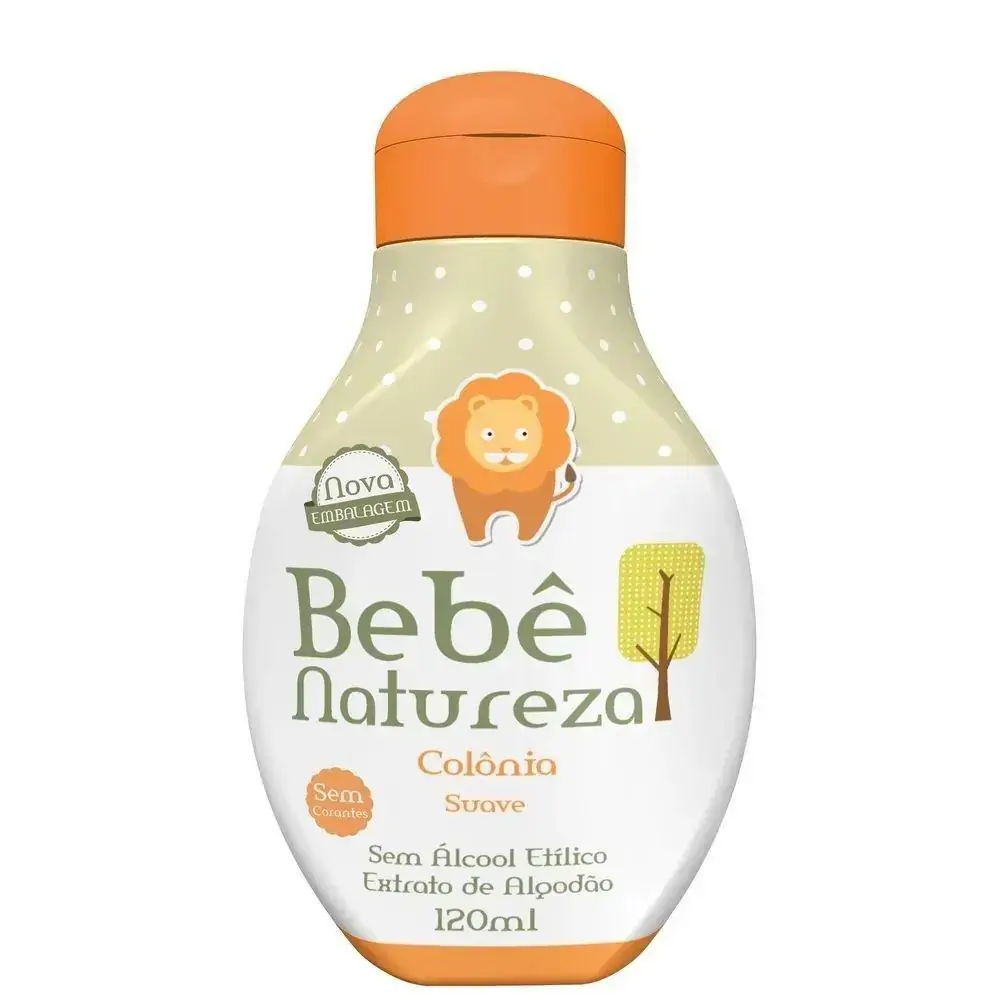 Colonia Bebê Natureza Suave 120ml