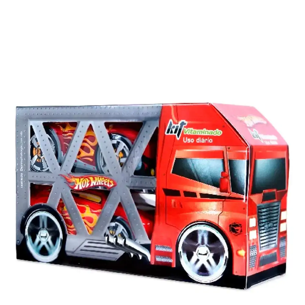 Shampoo Inf Hot Wheels 3d 2 Em 1 Turbinado