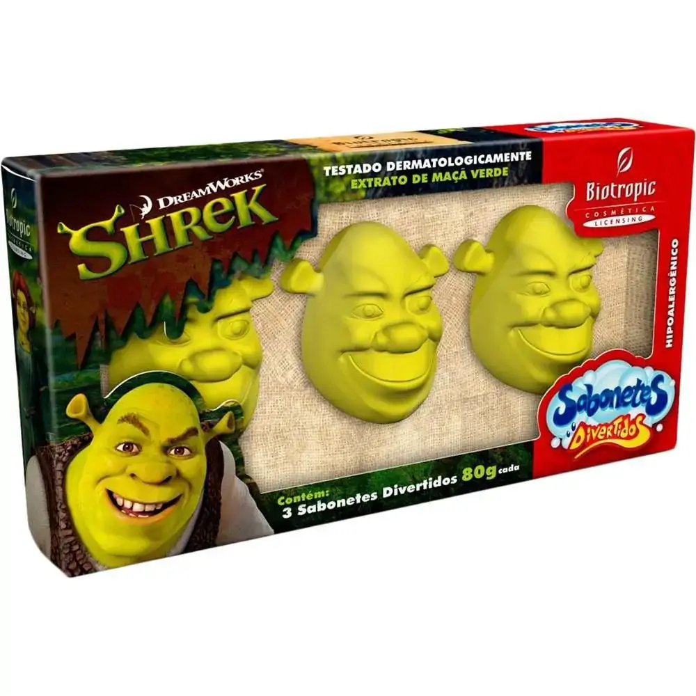 Kit Sab Biotropic 80g Divertido Shrek
