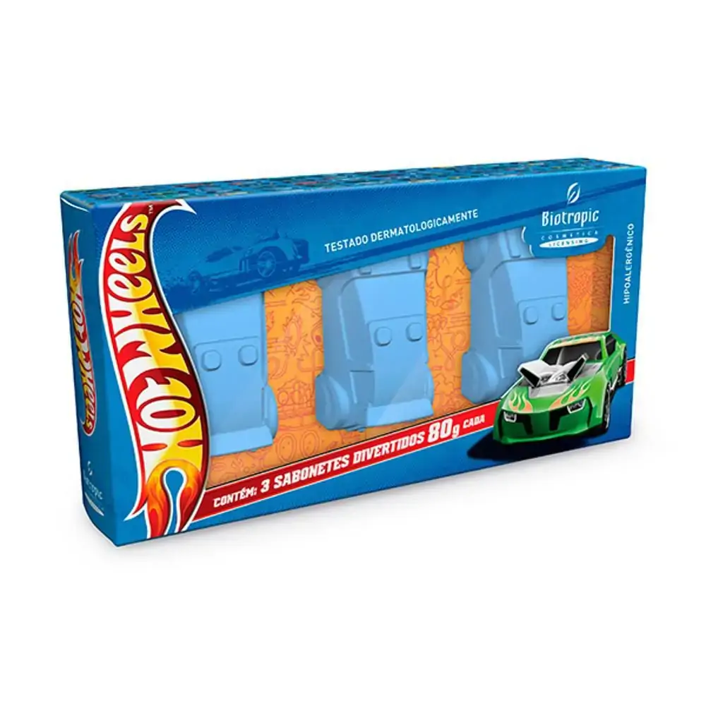 Sab Inf Hot Wheels Divertido C/ 3