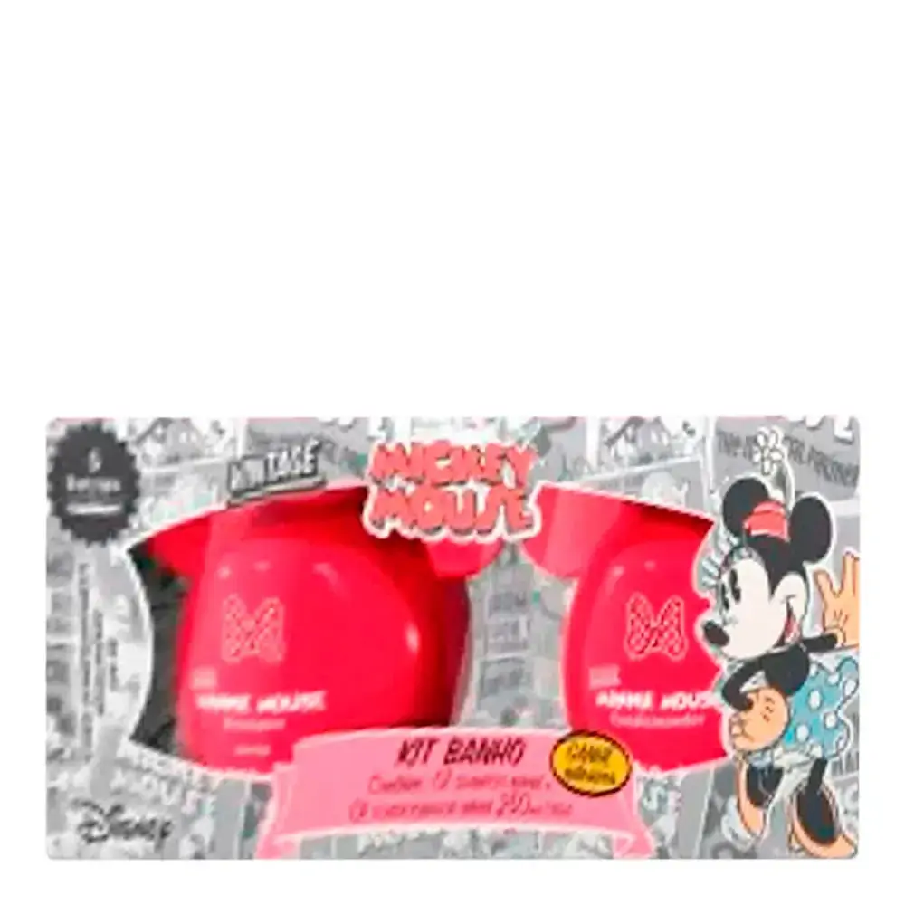 Kit Minnie Shampoo Condicionador