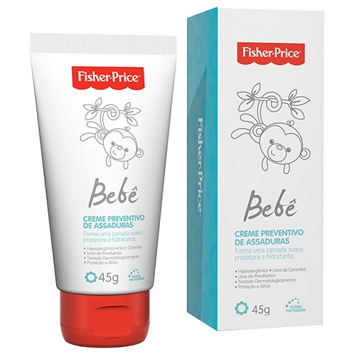 Creme Preventivo De Assaduras Bebê Fisher Price