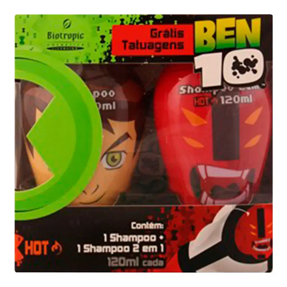 Kit 2 Shampoo Ben 10 Biotropic